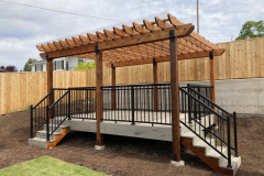 Pergola after